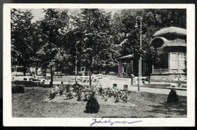 Jáchymov - Lázeňský park (pohled)