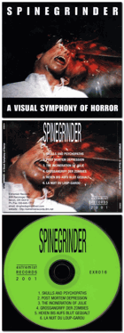 CD - Spinegrinder – A Visual Symphony Of Horror