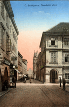 České Budějovice - Divadelní ulice (pohled)
