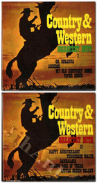 2 LP - Country a Western - Greatest Hits I - II