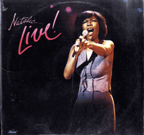 2 LP - Natalie Cole – Natalie ... Live! - chybí 1 LP