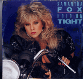 LP - Samantha Fox - Hold On Tight - Pouze obal !!!!!