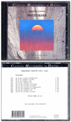CD - Peter Schmalfuß, Frédéric Chopin – Nocturnes