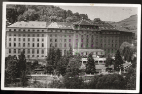 Jáchymov - Radium Palace Hotel (pohled)