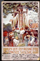 Veselé vánoce - 25 let Ústřední matice školské (pohled)
