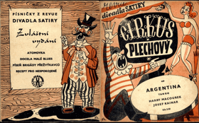 Cirkus plechový