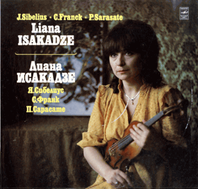 LP - J. Sibelius - C. Fanck - P. Sarasate