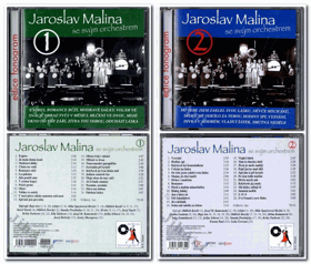 2 CD - MALINA J. SE SVÝM ORCHESTREM Voll. 1 - 2