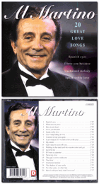 CD - Al Martino – 20 Great Love Songs