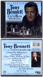 CD - Tony Bennett With The Count Basie Orchestra – The Incomparable