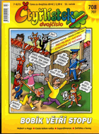 Čtyřlístek dvojčíslo č. 707 708 - Bobík větří stopu