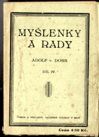 Myšlenky a rady - díl IV.