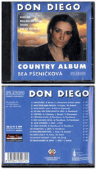 CD - Don Diego - Country album Bea Pšeničková