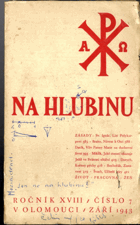 Na hlubinu 7/1943 - časopis pro pěstování a prohloubení duchovního života