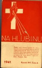 Na hlubinu 6/1941 - časopis pro pěstování a prohloubení duchovního života