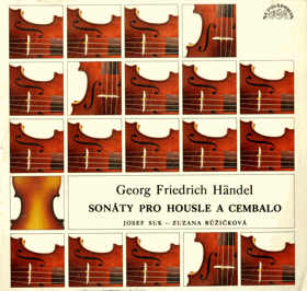 LP - Georg Friedrich Händel - Sonáty pro housle a cemballo