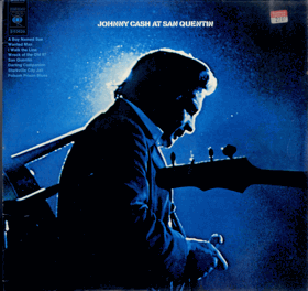 LP - Johnny Cash – Cash At San Quentin