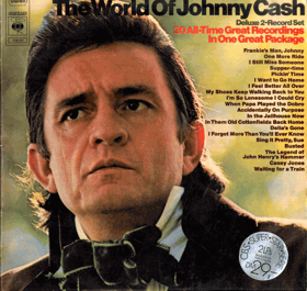 2 LP - Johnny Cash - The World Of
