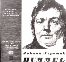 LP - Johann Nepomuk Hummel - Koncert A mol pre klavír a orchester