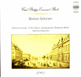 LP - Carl Philipp Emanuel Bach - Berliner Sinfonien