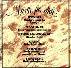 LP - Various – Musik Für Dich (Ombra Mai Fu (Largo)