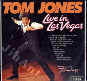 LP - Tom Jones - Live in Las Vegas