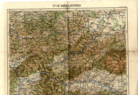 Báňská Bystrica 37° 49° 3850 - 1:200.000
