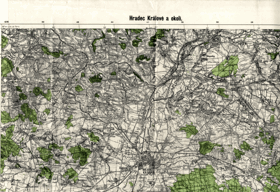 Hradec Králové a okolí - 1:75.000