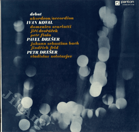 LP - Ivan Koval, Pavel Drešer, Petr Drešer – Debut Akordeon - Accordion
