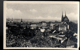Brünn - Gesamtansicht - Brno - celkový pohled (pohled)