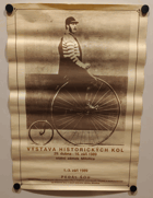 Plakát - Výstava historických kol 1989
