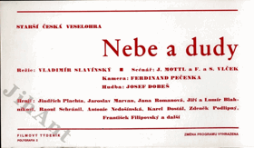 Filmový plakát - Nebe a dudy