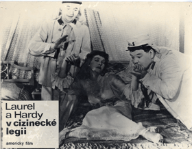 Fotoska - Laurel a Hardy v cizinecké legii - Americký film