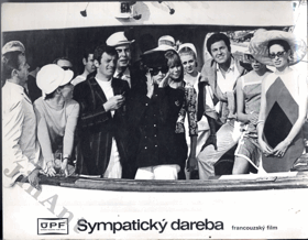 Fotoska - Sympatický dareba - Francouzský film - Jean Paul Belmondo
