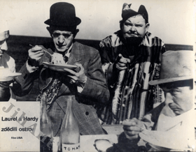 Fotoska - Laurel a Hardy sdědili ostrov  - Americký film