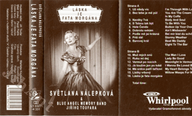 MC - Světlana Nálepková & Blue Angel Memory Band Jiřího Toufara – Láska je Fata morgána