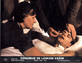 Fotoska - Oznamuje se láskám vašim - Karel Kachyňa