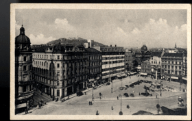Brünn - Viktoria-Platz - Brno - Náměstí Viktoria (pohled)