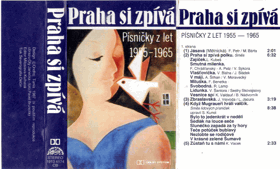 MC - Praha si zpívá - Písničky z let 1955 - 1965