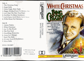 MC - Bing Crosby - White Christmas