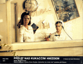 Fotoska - Přelet nad kukaččím hnízdem - Jack Nicholson - režie Miloš Forman