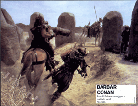 Fotoska - Barbar Conan - Arnold Schwarzenegger