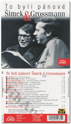 CD - Šimek & Grossmann – To Byli Pánové Šimek & Grossman