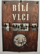 Filmový plakát - Bílí vlci - A1
