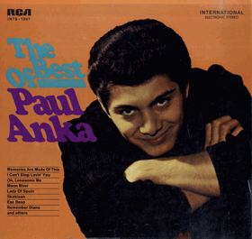 LP -  Paul Anka ‎- The Best Of