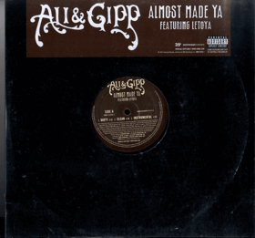 LP - Ali & Gipp Featuring Letoya – Almost Made Ya