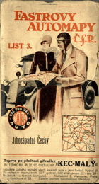 Jihozápadní Čechy (list 3.) Fastrovy automapy