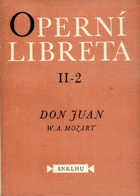 Operní libreta - Don Juan