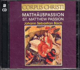 CD - Corpus Christi - Johann Sebastian Bach
