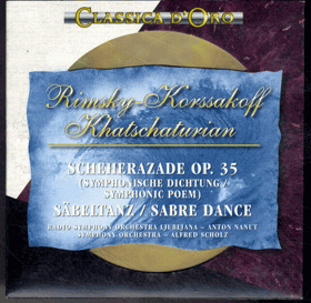 CD - Classica d' Oro - Nikolaj Rimsky - Korssakoff, Adam Khatschaturian
